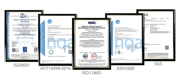 CNC Machining Services production certificate CNC Machining Services production certificate