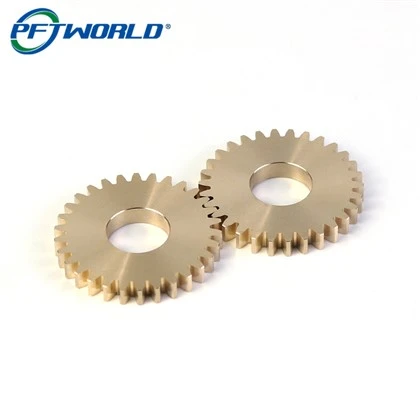 גלגלי פליז דיוק גבוה בהתאמה אישית CNC ביצועים אמינים